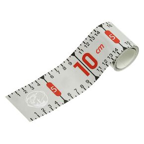 PATIKIL Adhesive Fish Ruler, 51 Inch Fish Measuring Tape Sticker Tape Waterproof for Fishing Boat Kayak Workbench, Beige