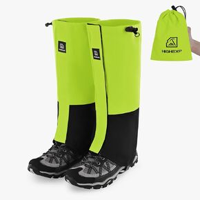 Leg Gaiters 100% Waterproof Adjustable Shoe Snow Boot Guard Gators for Hiking Shoe Cover Hunting Snowshoeing Climbing Walking for Women Men