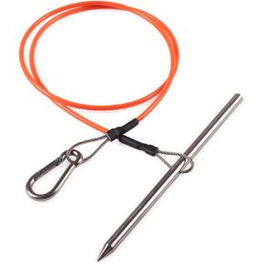 Stringer with Carabiner for Fishing Scuba Diving and Freediving Quick Spearguns