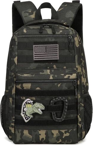 Kids Tactical Backpack Army Molle Bookbag Military Boys Backpack | for School, Outdoor, Camping in Saudi Arabia