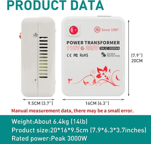 110 to 220 Voltage Converter 120v to 240v Step Up Transformer 2000W in Saudi Arabia