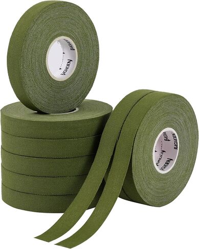 Bighorn Athletics Climbing Finger Tape with Retro Design Female Climber Tin Canister, 0.5-Inch x 45-feet, 8-Rolls, White in Saudi Arabia