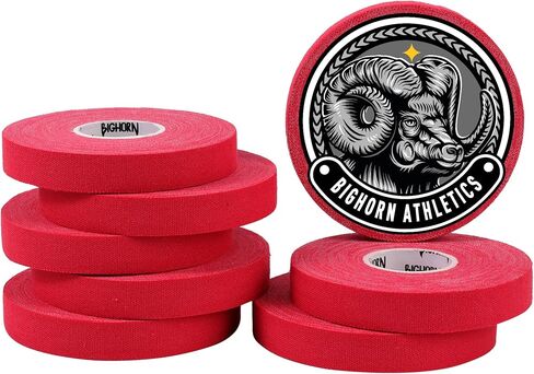 Bighorn Athletics Climbing Finger Tape with Retro Design Female Climber Tin Canister, 0.5-Inch x 45-feet, 8-Rolls, White in Saudi Arabia