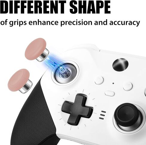 Elite Series 2 Thumbsticks - 6 in 1 Magnetic Joysticks for Xbox Elite Controller Series 2 Core(Model 1797), Accessories Replacement Included 2 Tall, 2 Standard, 2 Classic in Saudi Arabia