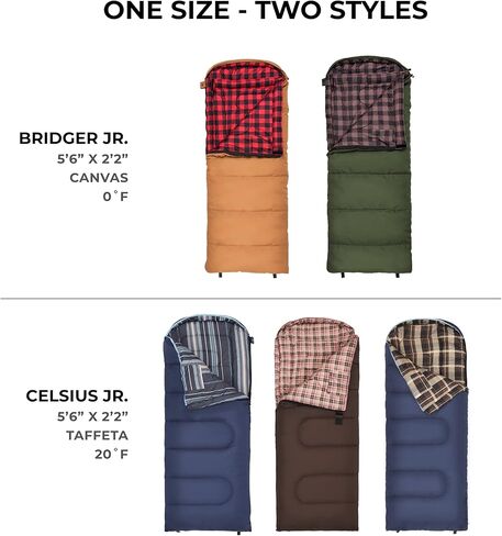 TETON Junior, 20 Degree and 0 Degree Sleeping Bags. Finally, Sleeping Bag for Boys, Girls, all Kids, Warm and Comfortable, for all camping weather and built to last in Kuwait