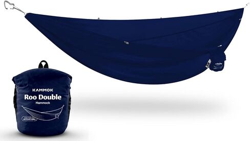 KAMMOK: Roo Double Hammock | Made from Strong & 100% Recycled Water Resistant Ripstop Fabric | Comfortable, Packable, Lightweight (Lifetime Adventure Grade Warranty), Ocean Print in Saudi Arabia