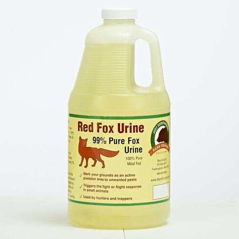 Just Scentsational FU-64 Red Fox Urine for Gardens, Hunters, and Trappers, 64 oz (2 Quarts) in Saudi Arabia