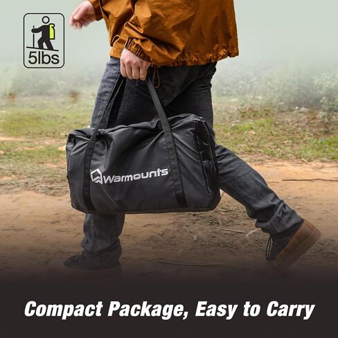 Ultralight Compact Camping Cot Pro, 3rd Generation FullGuard Lock Structure for 30s Setup, 30″ Wide Surface, Support 350lbs, Folding Backpacking Cot w/Storage Bag for Outdoor, Mesh Black in Saudi Arabia