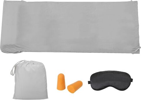 PATIKIL Sleeping Bag Liner Lightweight Soft Travel Camping Sheet Sleep Sack Compact Sleeping Bag Set with Carry Bag for Backpacking Camping Travel Hotel in Saudi Arabia