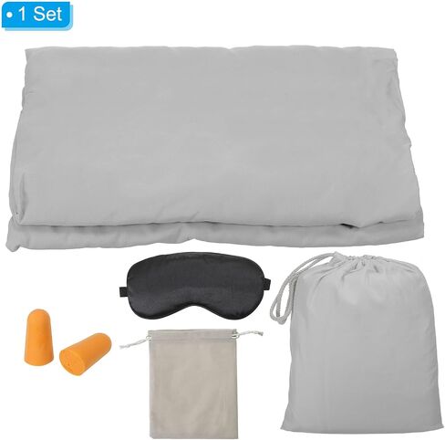 PATIKIL Sleeping Bag Liner Lightweight Soft Travel Camping Sheet Sleep Sack Compact Sleeping Bag Set with Carry Bag for Backpacking Camping Travel Hotel in Saudi Arabia