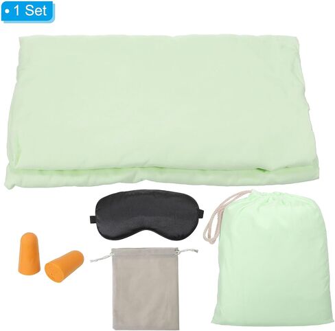 PATIKIL Sleeping Bag Liner Lightweight Soft Travel Camping Sheet Sleep Sack Compact Sleeping Bag Set with Carry Bag for Backpacking Camping Travel Hotel in Saudi Arabia