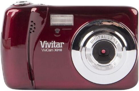 Vivitar VXX14 20.1 MP Selfie Cam آلة تصوير رقمية, أحمر in Kuwait