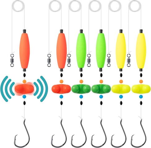 Catfish Rigs Catfish Float Rigs Catfishing Tackle Santee Rig 5/0 6/0 Circle Hooks for Peg Floats Catfish in Saudi Arabia