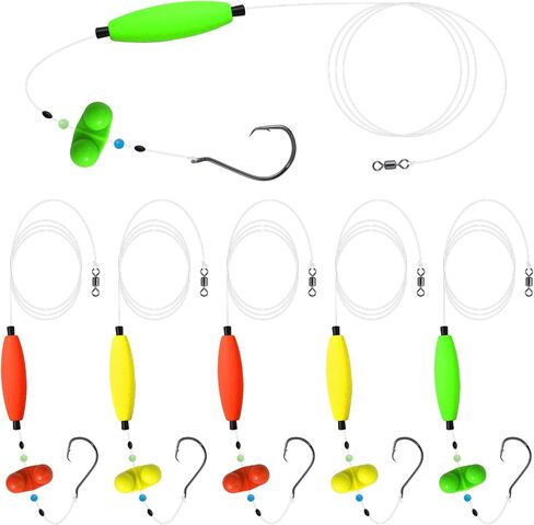 Catfish Rigs Catfish Float Rigs Catfishing Tackle Santee Rig 5/0 6/0 Circle Hooks for Peg Floats Catfish in Saudi Arabia