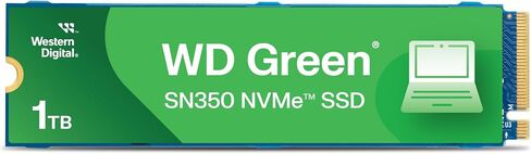 Western Digital 500GB WD Green SN350 NVMe Internal SSD Solid State Drive - Gen3 PCIe, M.2 2280, Up to 2,400 MB/s - WDS500G2G0C in Kuwait