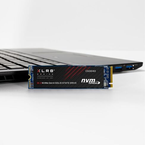 PNY XLR8 CS3040 500GB M.2 NVMe Gen4 x4 Internal Solid State Drive (SSD) - M280CS3040-500-RB in Saudi Arabia
