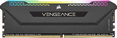 كورسير ذاكرة DDR4 3600 RGB برو اس ال 32 جيجابايت (2×16 جيجابايت) من فينجيانس (PC4-28800) C18 1.35 فولت محسن لAMD رايزن - اسود in Kuwait