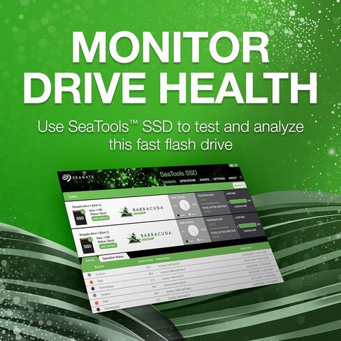 محرك الأقراص الصلبة Seagate Barre Drives، محرك الأقراص الصلبة الداخلي BarraCuda بسعة 1 تيرابايت in Saudi Arabia