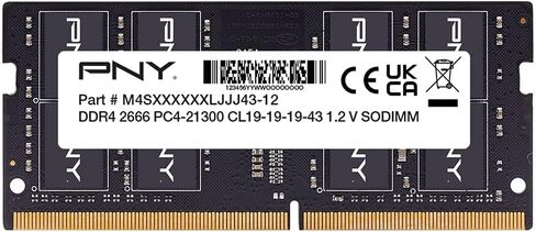 PNY Performance 8GB DDR4 2400MHz (PC4-19200) CL17 1.2V Notebook/Laptop (SODIMM) Computer Memory – MN8GSD42400 in Saudi Arabia