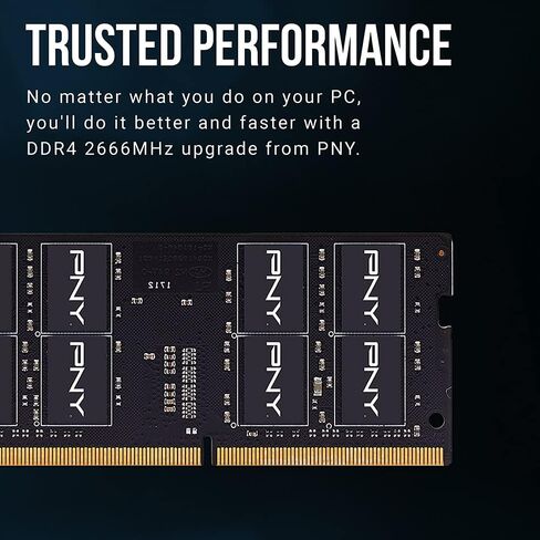 PNY Performance 8GB DDR4 2400MHz (PC4-19200) CL17 1.2V Notebook/Laptop (SODIMM) Computer Memory – MN8GSD42400 in Saudi Arabia