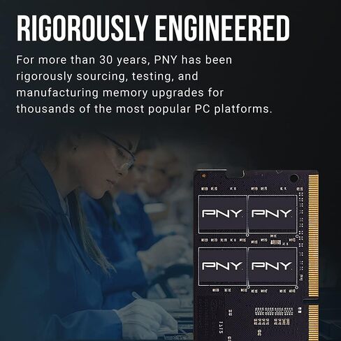 PNY Performance 8GB DDR4 2400MHz (PC4-19200) CL17 1.2V Notebook/Laptop (SODIMM) Computer Memory – MN8GSD42400 in Saudi Arabia
