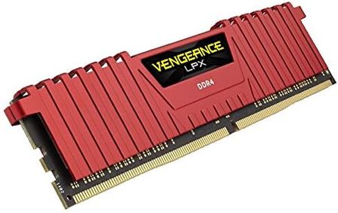 Corsair CMK4GX4M1A2400C16 Vengeance LPX 4GB (1 x 4GB) DDR4 DRAM 2400MHz (PC4-19200) C16 Memory Kit, Black in Saudi Arabia