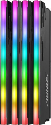 Gigabyte AORUS GP-ARS16G37 (RGB/ 16GB RAM Memory Kit (2x8GB)/ 3733MHz/ Supports AORUS Memory Boost/ RGB Fusion 2.0/ Selected Memory Ics/ 100% Sorted and Tested/ Memory) in Saudi Arabia