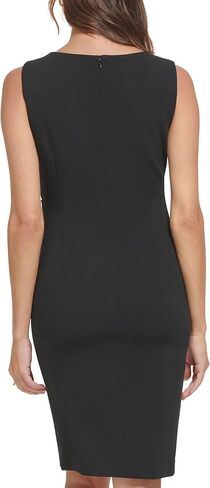 Calvin Klein Women's Sleeveless Sheath Dress with Starburst Detail in Kuwait