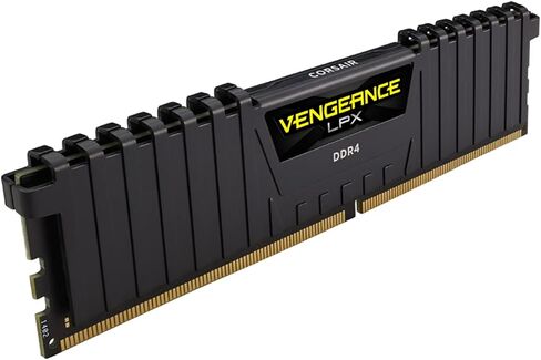 Corsair VENGEANCE LPX DDR4 RAM 32GB (2x16GB) 3200MHz CL16 Intel XMP 2.0 Computer Memory - Black (CMK32GX4M2E3200C16) in Kuwait