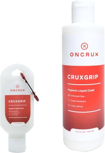 Liquid Chalk - Sweat Resistant, Mess Free Lifting Chalk - Made in USA - Superior Hand Grip for Weightlifting, Rock Climbing, Gymnastics, Crossfit, Powerlifting in Kuwait