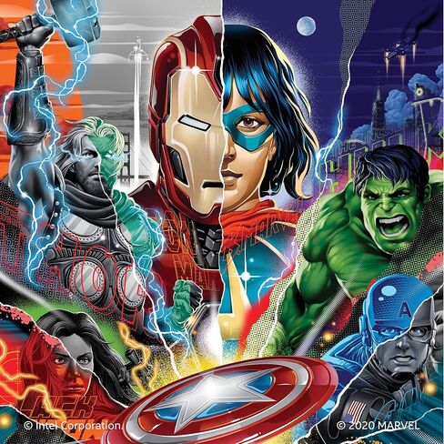 Intel® Core™ i5-10600K Desktop Processorfeaturing Marvel's Avengers Collector's Edition Packaging 6 Cores up to 4.8 GHz Unlocked LGA1200 (Intel® 400 Series chipset) 125W in Saudi Arabia