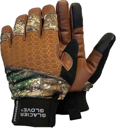 Glacier Glove Unisex Alaska Pro Waterproof Breathable Compatible Gloves Leather Thinsulate Lining for Hunting Fishing, Hiking in Kuwait
