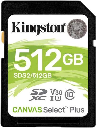بطاقة ذاكرة 16 جيجا بايت MicroSDHC من كينجستون، سيليكت بلس 100كيجابايت/الثانية في وضع الكتابة، A1 الفئة 10، UHS-I + محول in Kuwait