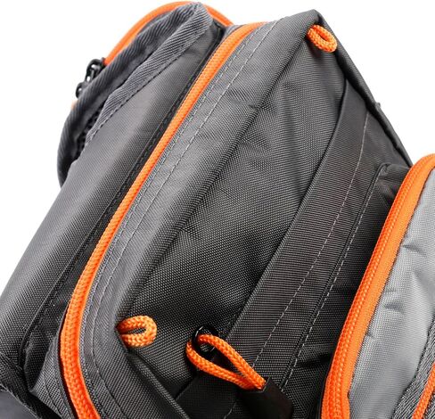 V-Cross Sling Pack - Breathable Mesh Back, Removable Fly Patch, Water Bottle Holder - Perfect for Fishing in Saudi Arabia