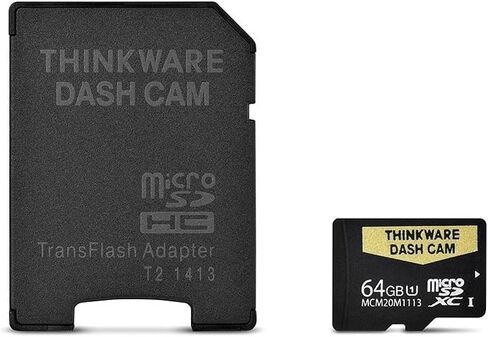 بطاقة THINKWARE MicroSD سعة 256 جيجابايت لكاميرا Thinkware Dash Cam، تسجيل حلقة in Kuwait