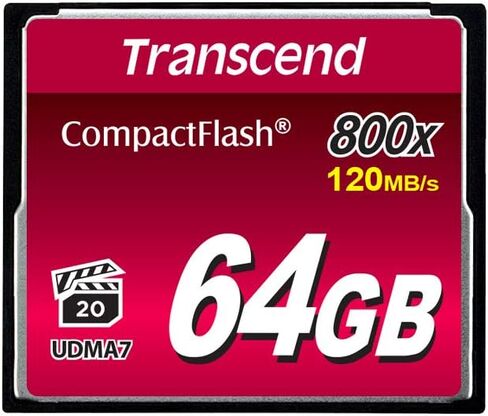Transcend 32GB CompactFlash Memory Card 800x (TS32GCF800) in Kuwait