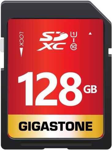 GIGASTONE 8GB SD Card UHS-I U1 Class 10 SDHC Memory Card, Speed Up to 80MB/s, Full HD Video Kodak Olympus Digital Camera, with 1 mini case in Kuwait