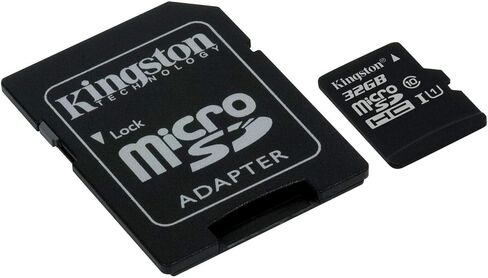 كينجستون كانفاس جو بطاقة ذاكرة microSDXC سعة 64 جيجا بايت فئة 10 microSD الفئة UHS-I 90MB/s R مع محول (SDCG2/64GB) in Kuwait
