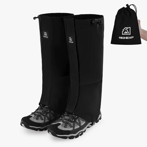 Leg Gaiters 100% Waterproof Adjustable Shoe Snow Boot Guard Gators for Hiking Shoe Cover Hunting Snowshoeing Climbing Walking for Women Men in Saudi Arabia