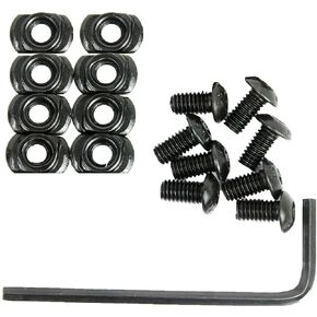 Green Blob Outdoors Replacement Screws and Camming Hook T-Nuts - Hardware - Set of 8 Scews and Camming Nuts
