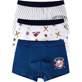 CC&La Dame Underwear Brief Boys Boxer Briefs 5-pack Cotton Underwear Boxers Boy 2-8 Years