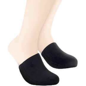 Neoprene Toe Warmers Slipper Socks - 3 Pairs Neoprene Toes Socks, Assorted Colors, for Women Men Kids Adults