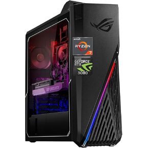 ASUS 2024 Newest ROG STRI GA15 Gaming Desktop, AMD Ryzen 7-5800X(8 cores), NVIDIA GeForce RTX 3080, 32GB RAM, 1TB SSD, Wi-Fi 6, Bluetooth, Windows 11 Pro