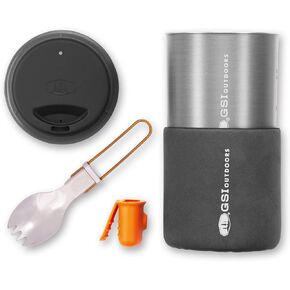 GSI Outdoors Halulite Minimalist, Ultralight Backpacking Cooking and Eating Set