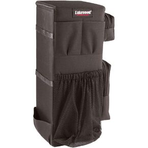 Lakewood Fishing Black Ice Pak Locker Tackle Box Adjustable Shoulder Straps