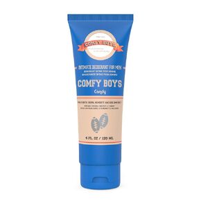 Men's Premium Ball Deodorant: Anti-Chafing Sweat Defense, Odor Control, Aluminum-Free Mens Deodorant for Men's Private Parts (Candy, 4 oz)