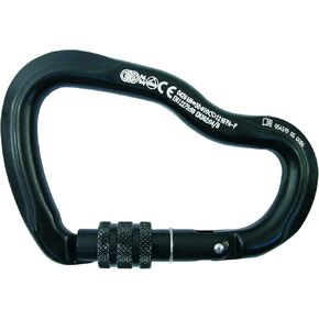 Kong Ferrata Carabiner Screw Sleeve Black