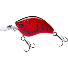Yo-Zuri R1443-RCF: 3Dr-X Flat Crank (F) 55Mm 2-1/8", Red Crawfish