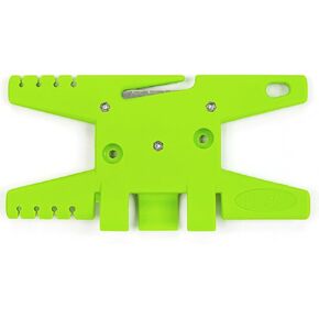 Spool Tool (Zombie Green) -Paracord Holder Spool Survival Kit (Holds 100ft of 550 Paracord) Made in USA in Kuwait