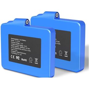 iHood Rechargeable 7.4V 2200MAH Batteries for Battery Heated Gloves Socks (2pcs Included)